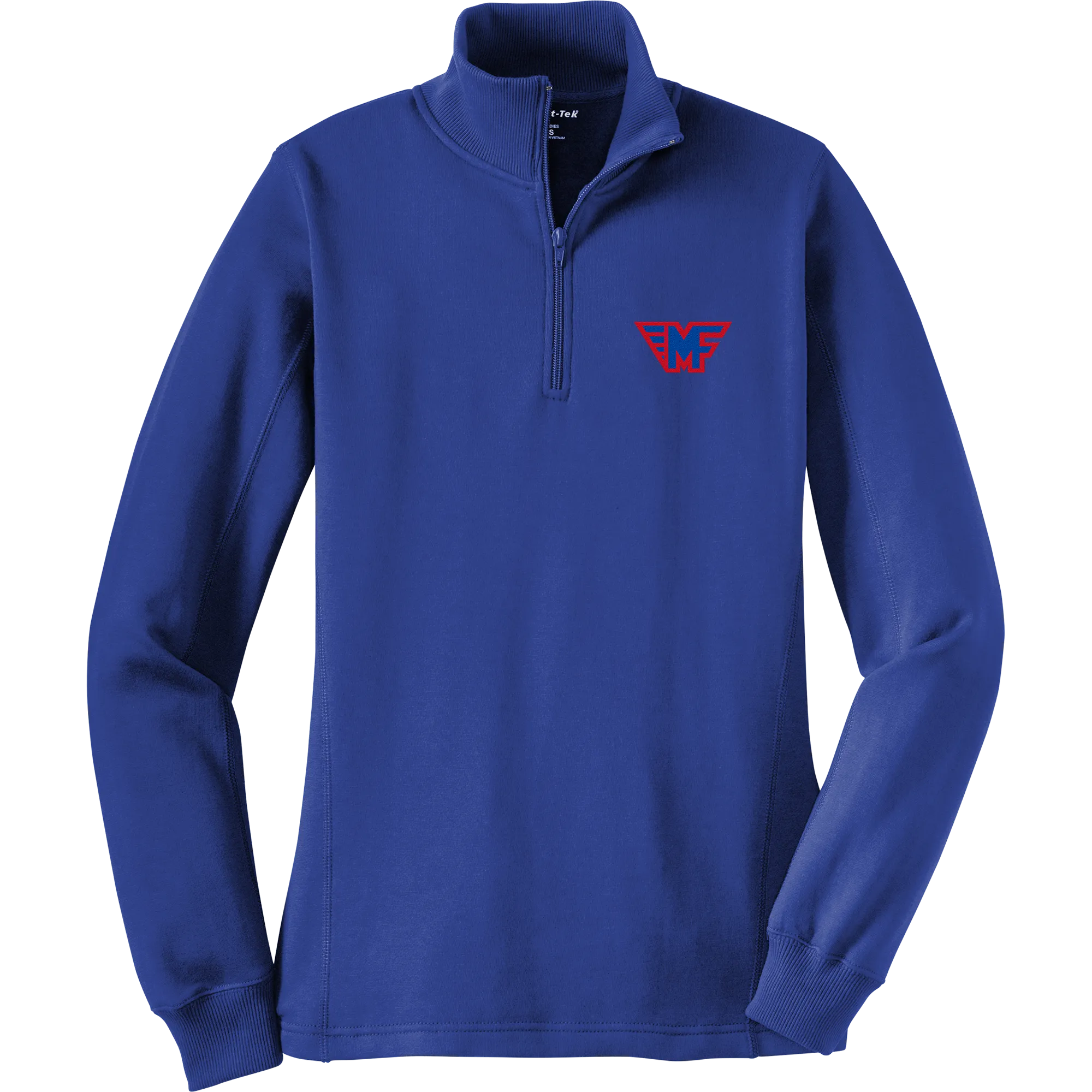 Mid-Fairfield Ladies 1/4-Zip Sweatshirt