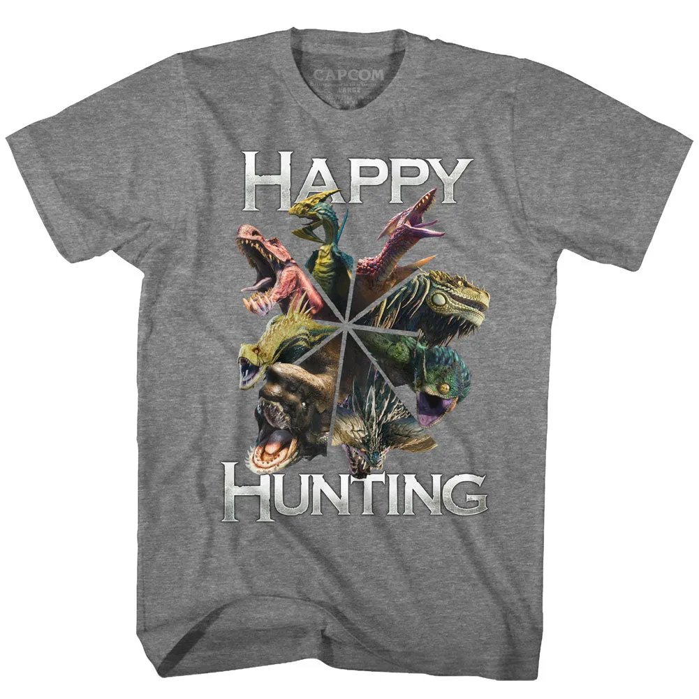 Monster Hunter Happy Hunting Men's T-Shirt