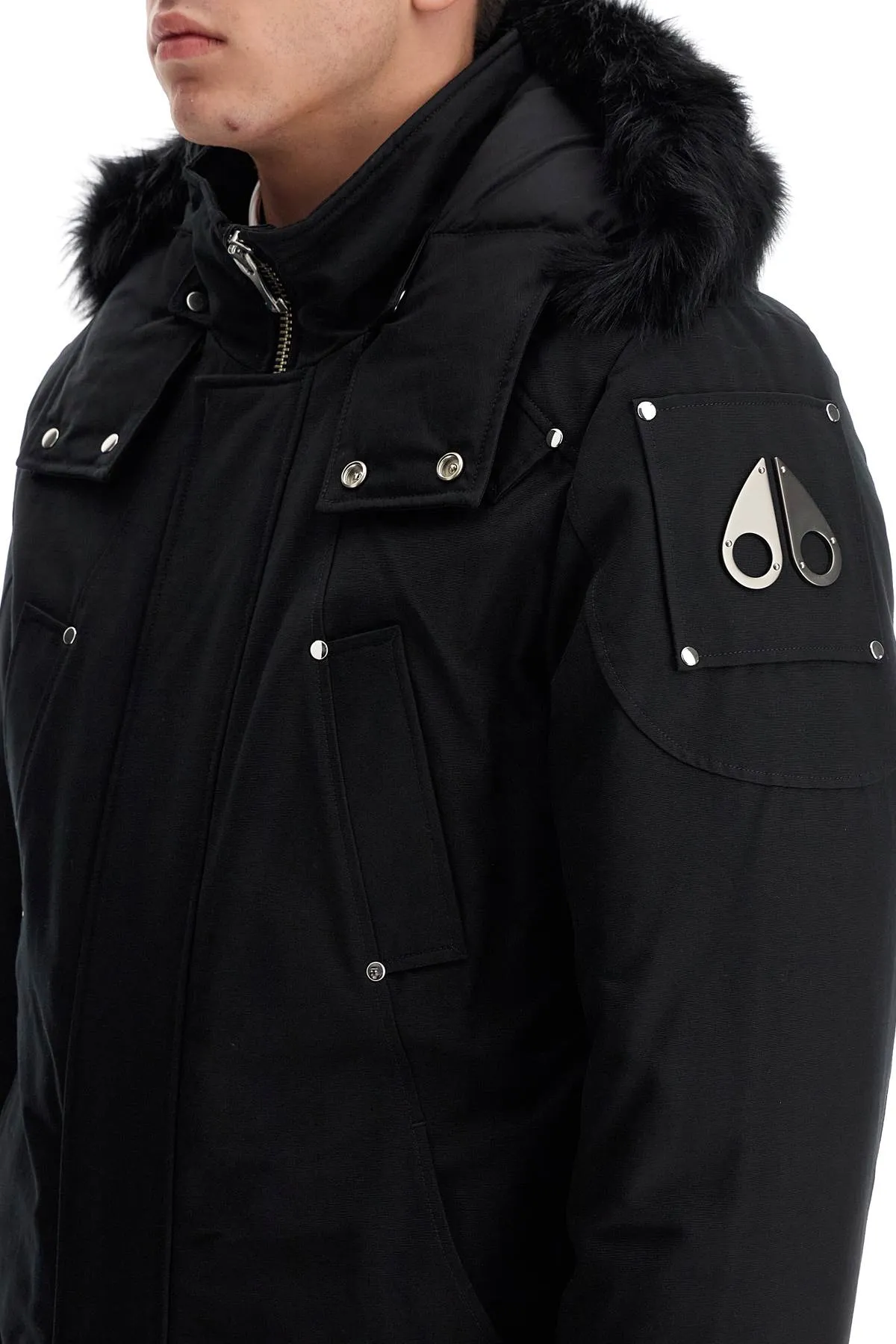 Moose Knuckles Original Stirling Hooded Down Parka