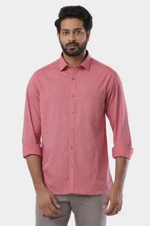 Orlando - Soft Red Casual Shirts for Men | Ariser