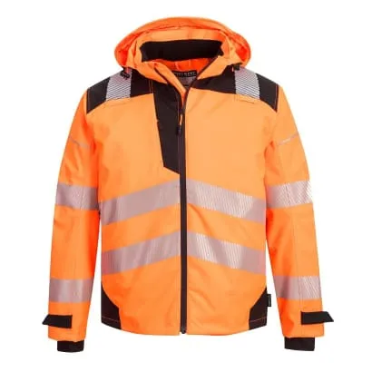 Portwest Hi Vis PW3 Extreme Breathable Stretch Rain Jacket RIS 3279 -PW360