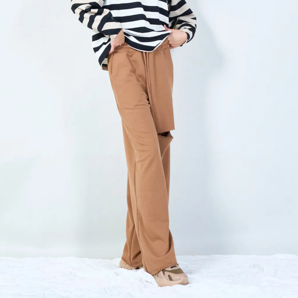 Relaxed-fit drawstring jogger pants wholesale