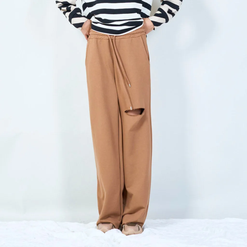 Relaxed-fit drawstring jogger pants wholesale