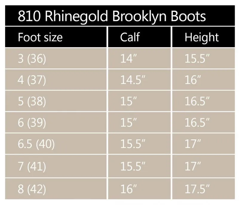 Rhinegold 'Elite' Brooklyn Long Leather Boots