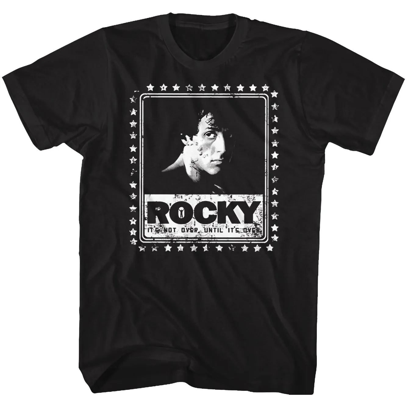 Rocky Black Men's T-Shirt