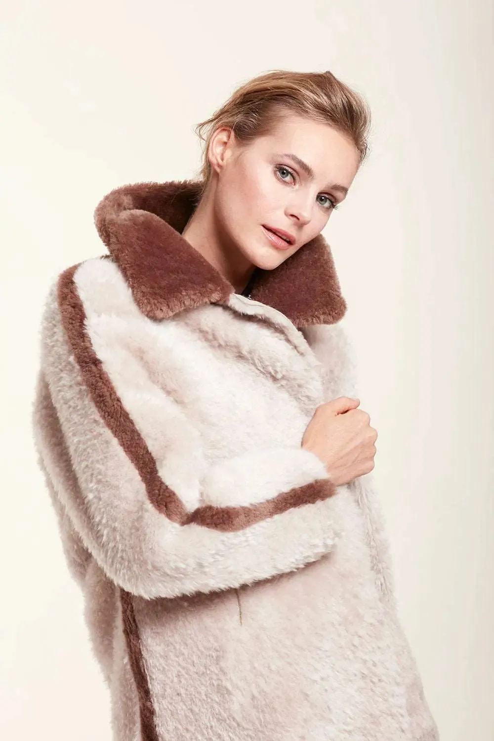 Shearling coat