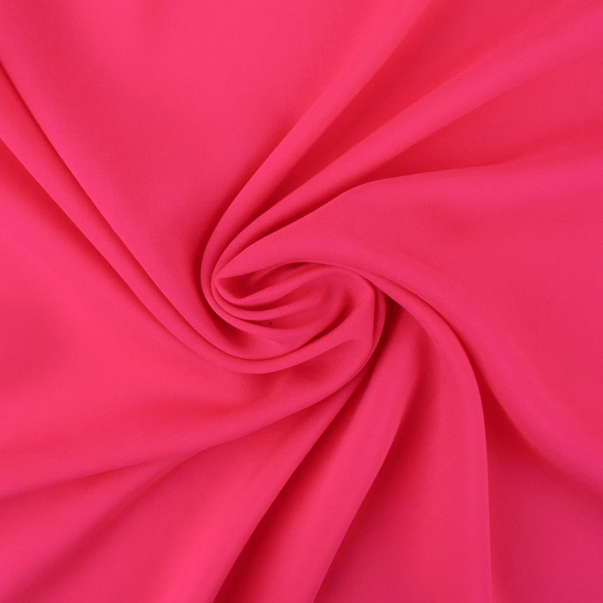 Solid rayon voile - ALISSA - Pink