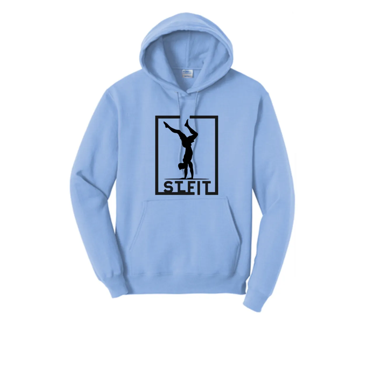 STL FIT Fleece Pullover Hooded Sweatshirt Top