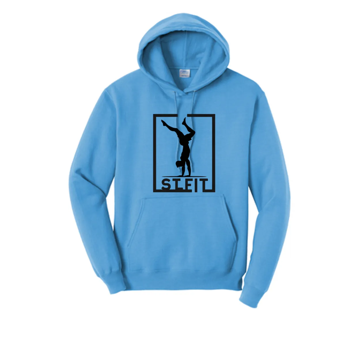 STL FIT Fleece Pullover Hooded Sweatshirt Top