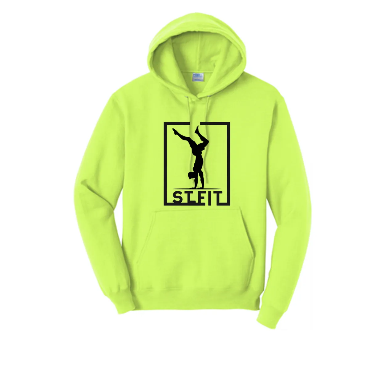 STL FIT Fleece Pullover Hooded Sweatshirt Top