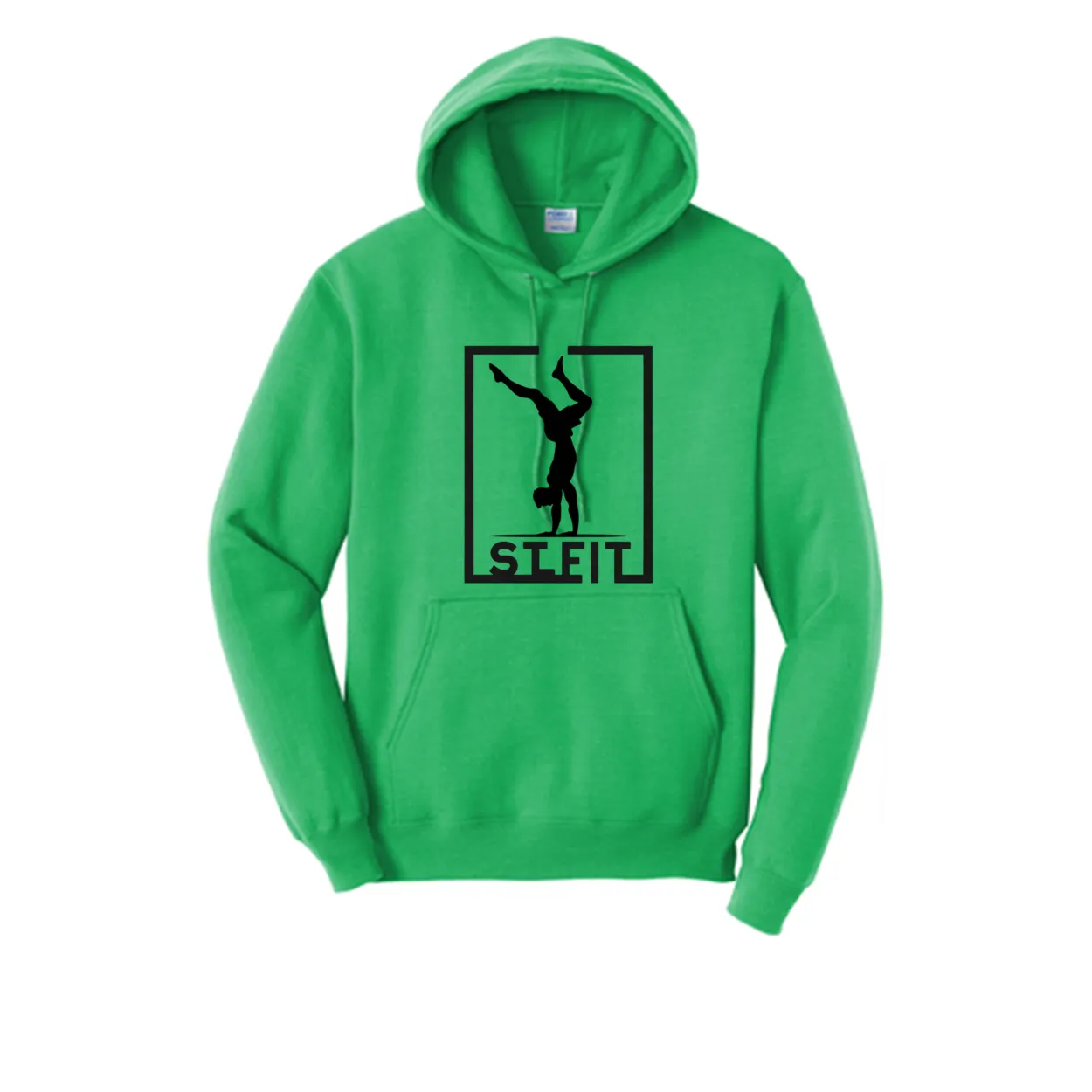 STL FIT Fleece Pullover Hooded Sweatshirt Top