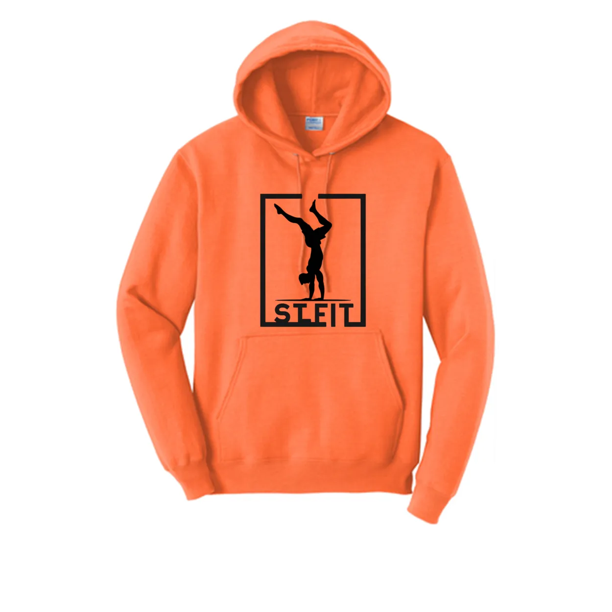 STL FIT Fleece Pullover Hooded Sweatshirt Top