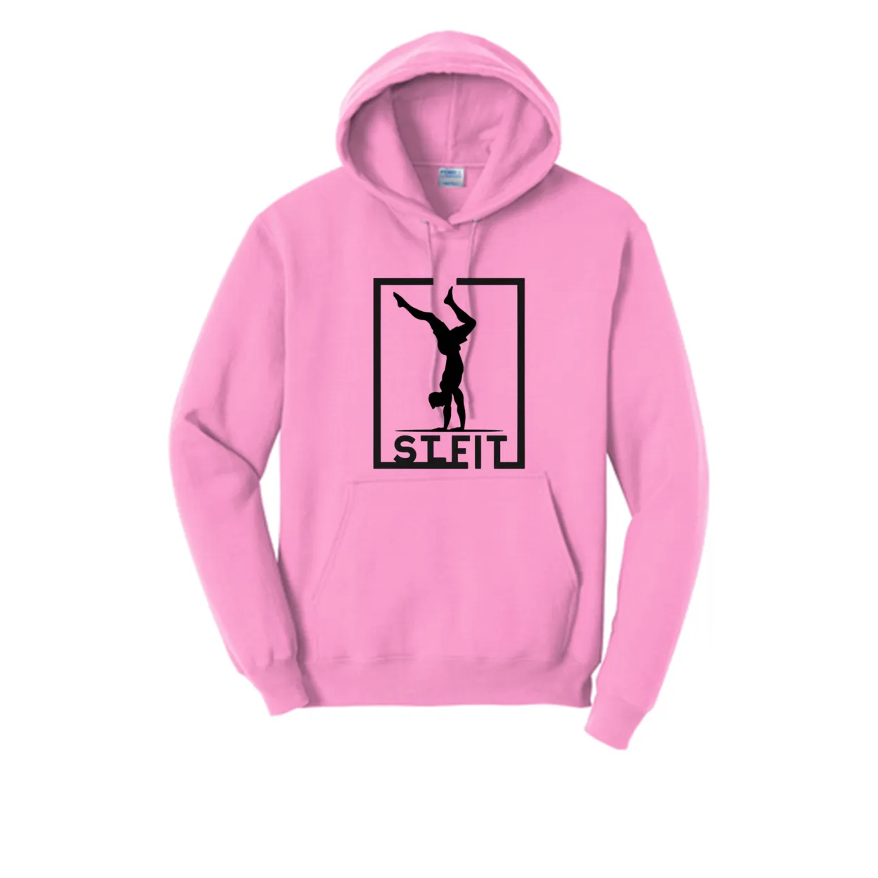 STL FIT Fleece Pullover Hooded Sweatshirt Top