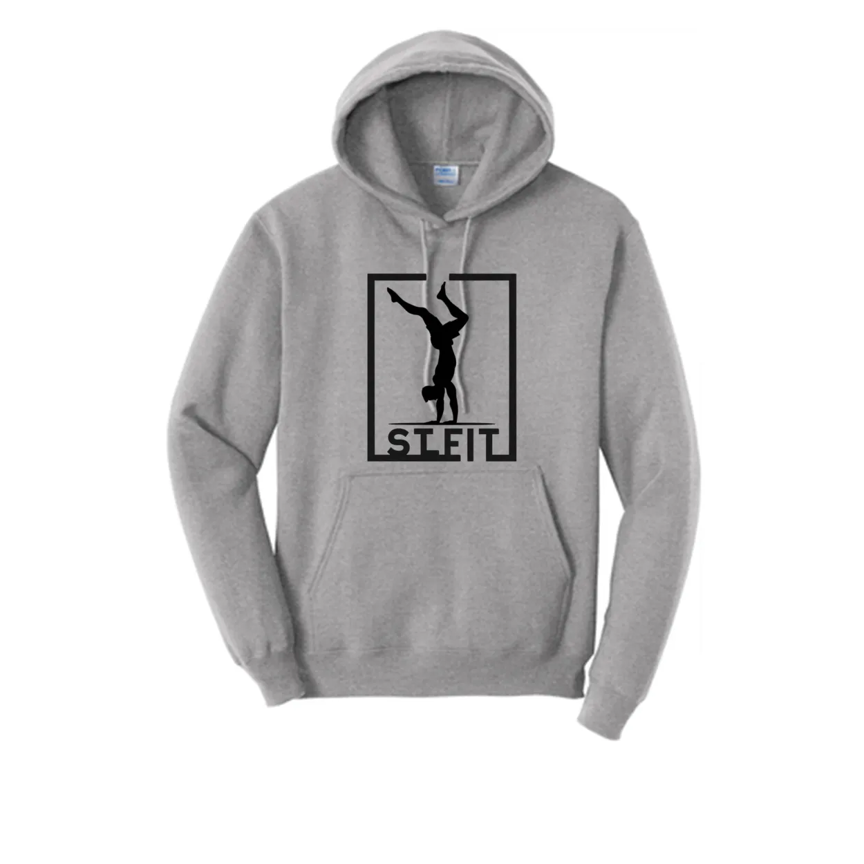 STL FIT Fleece Pullover Hooded Sweatshirt Top