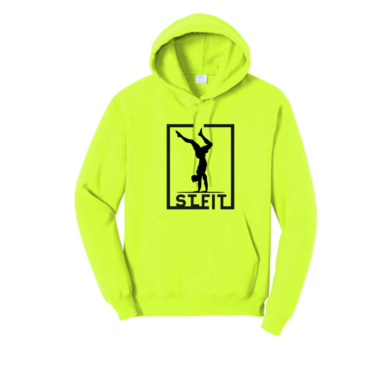 STL FIT Fleece Pullover Hooded Sweatshirt Top