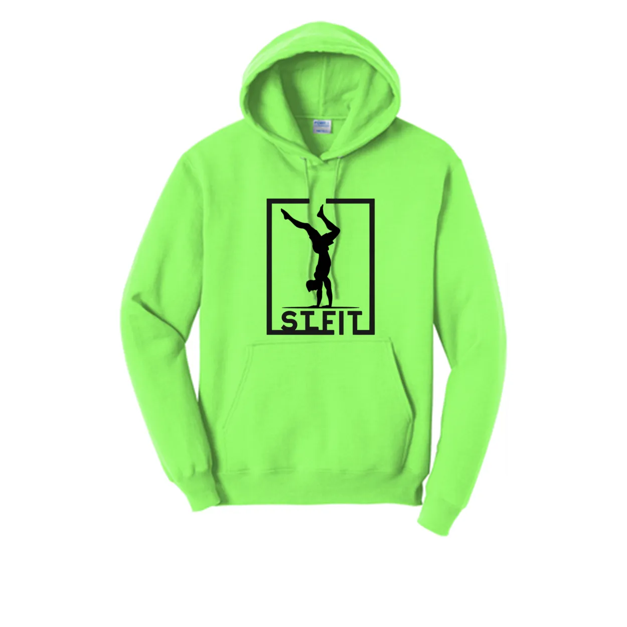 STL FIT Fleece Pullover Hooded Sweatshirt Top