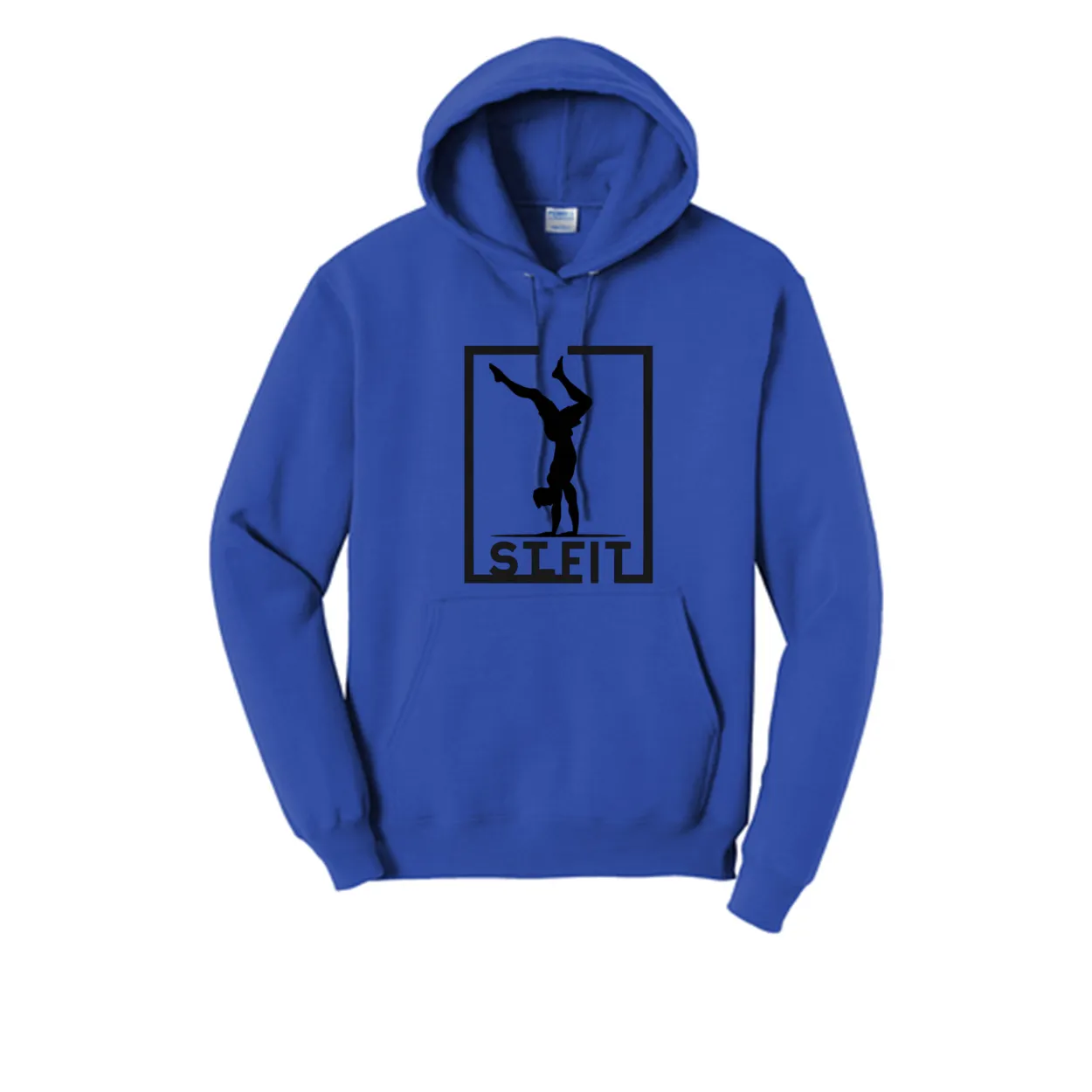 STL FIT Fleece Pullover Hooded Sweatshirt Top