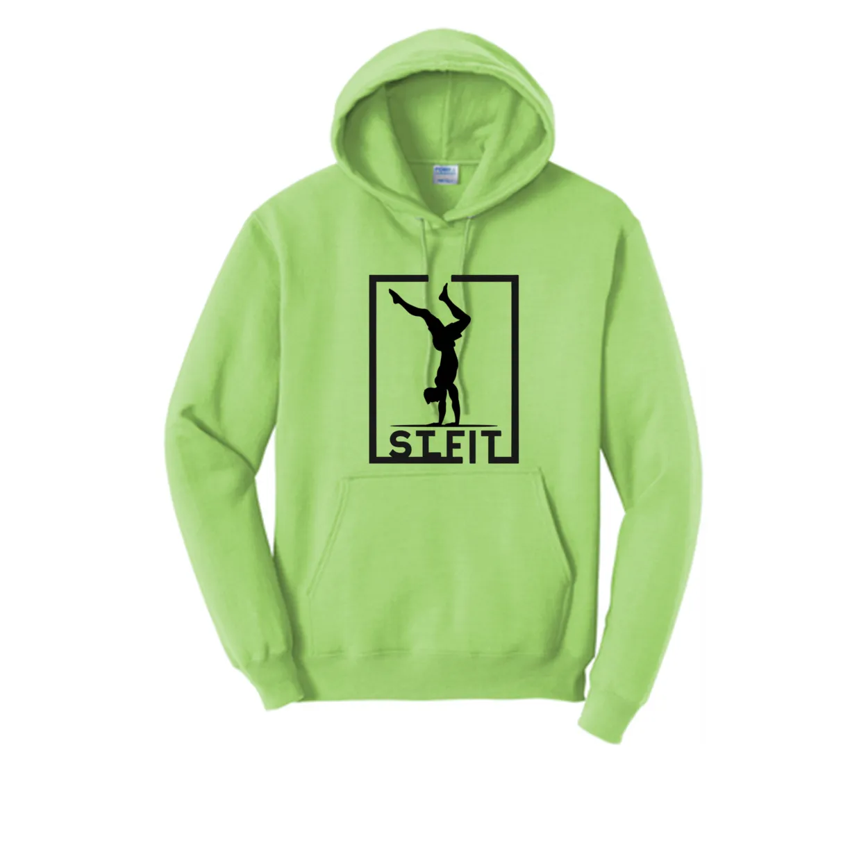 STL FIT Fleece Pullover Hooded Sweatshirt Top