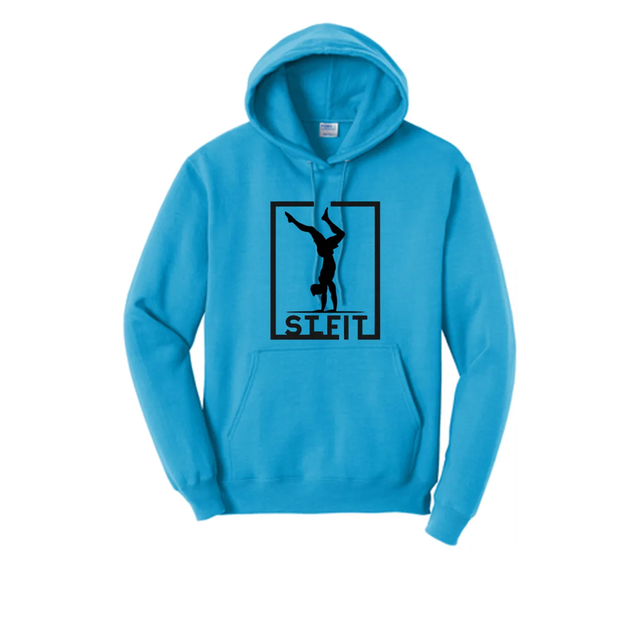 STL FIT Fleece Pullover Hooded Sweatshirt Top