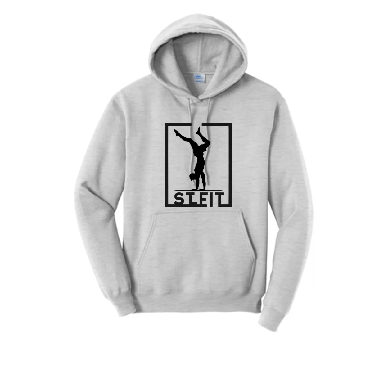 STL FIT Fleece Pullover Hooded Sweatshirt Top