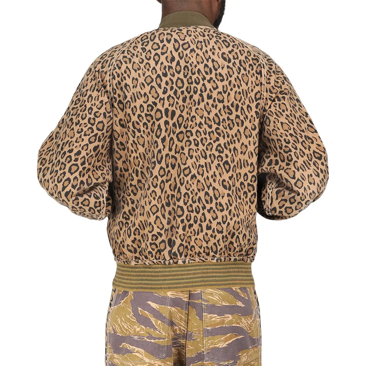 TIGER CAMO X LEOPARD REVERSIBLE BLOUSON