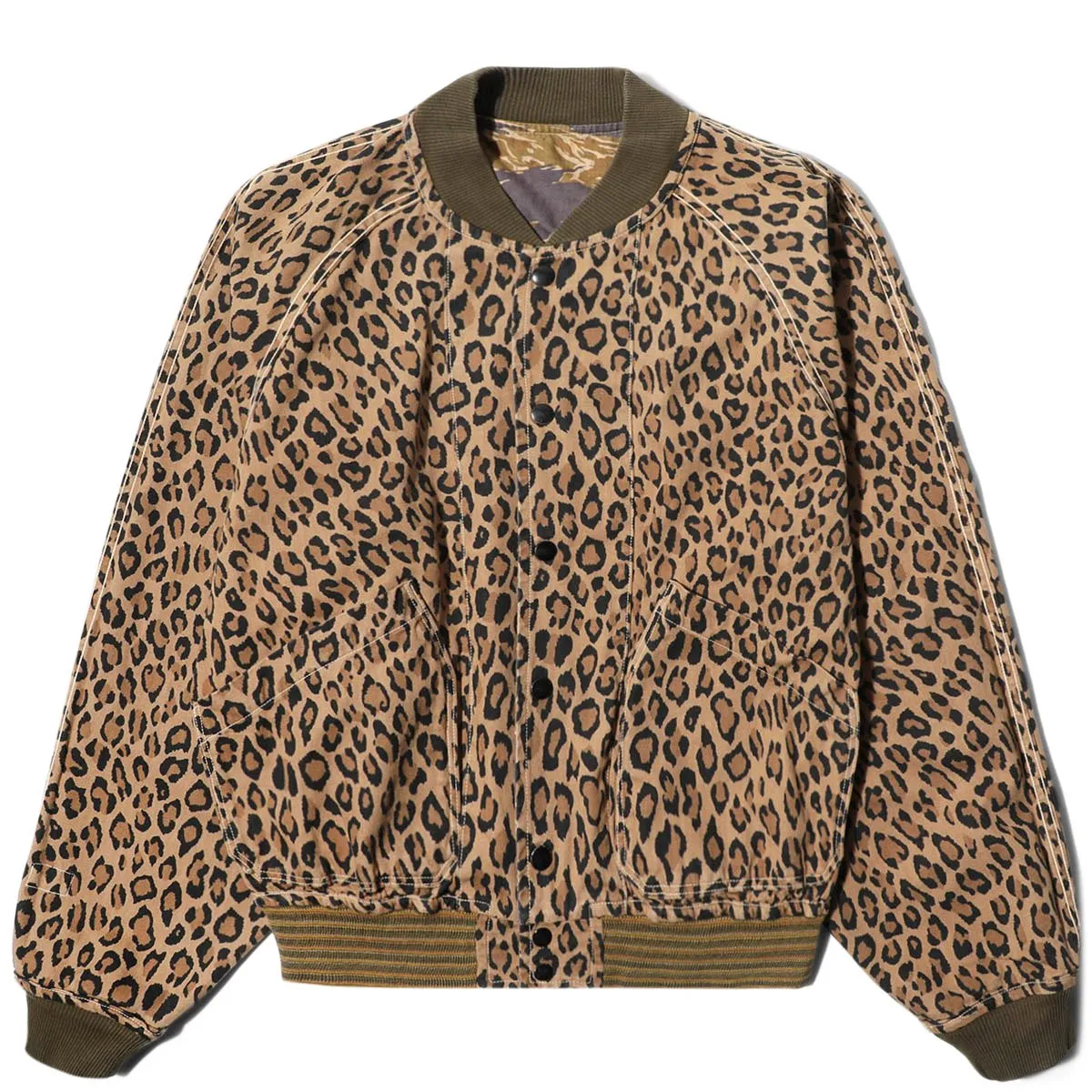 TIGER CAMO X LEOPARD REVERSIBLE BLOUSON