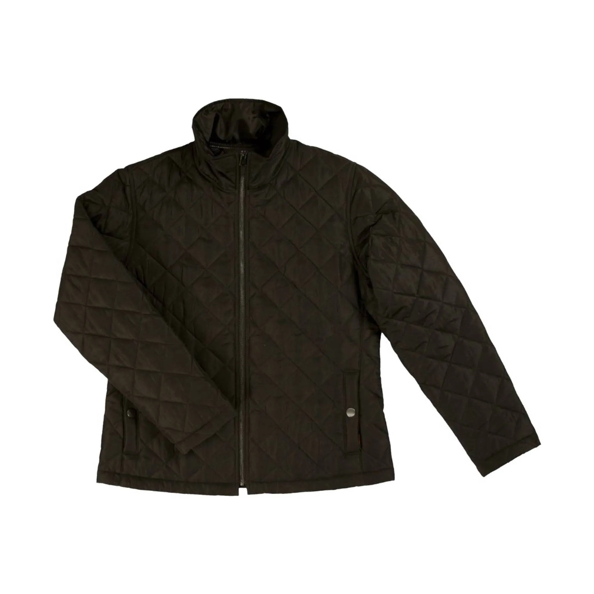 Tough Duck Women's Quilted Freezer Jacket - Black