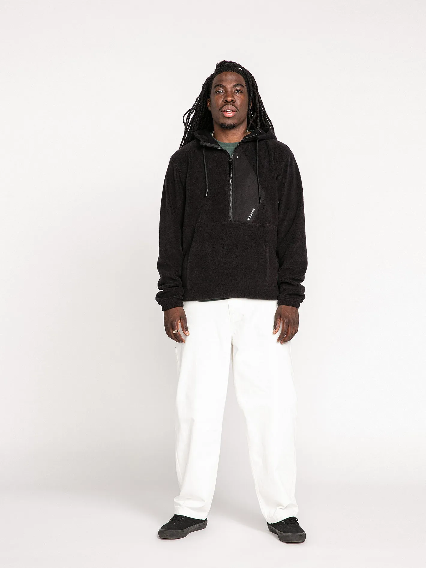 Unerstand Half Zip Hoodie - Black