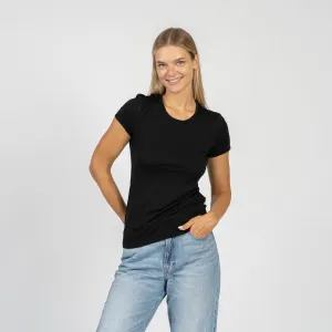 Women's 160 Merino T-Shirt Black